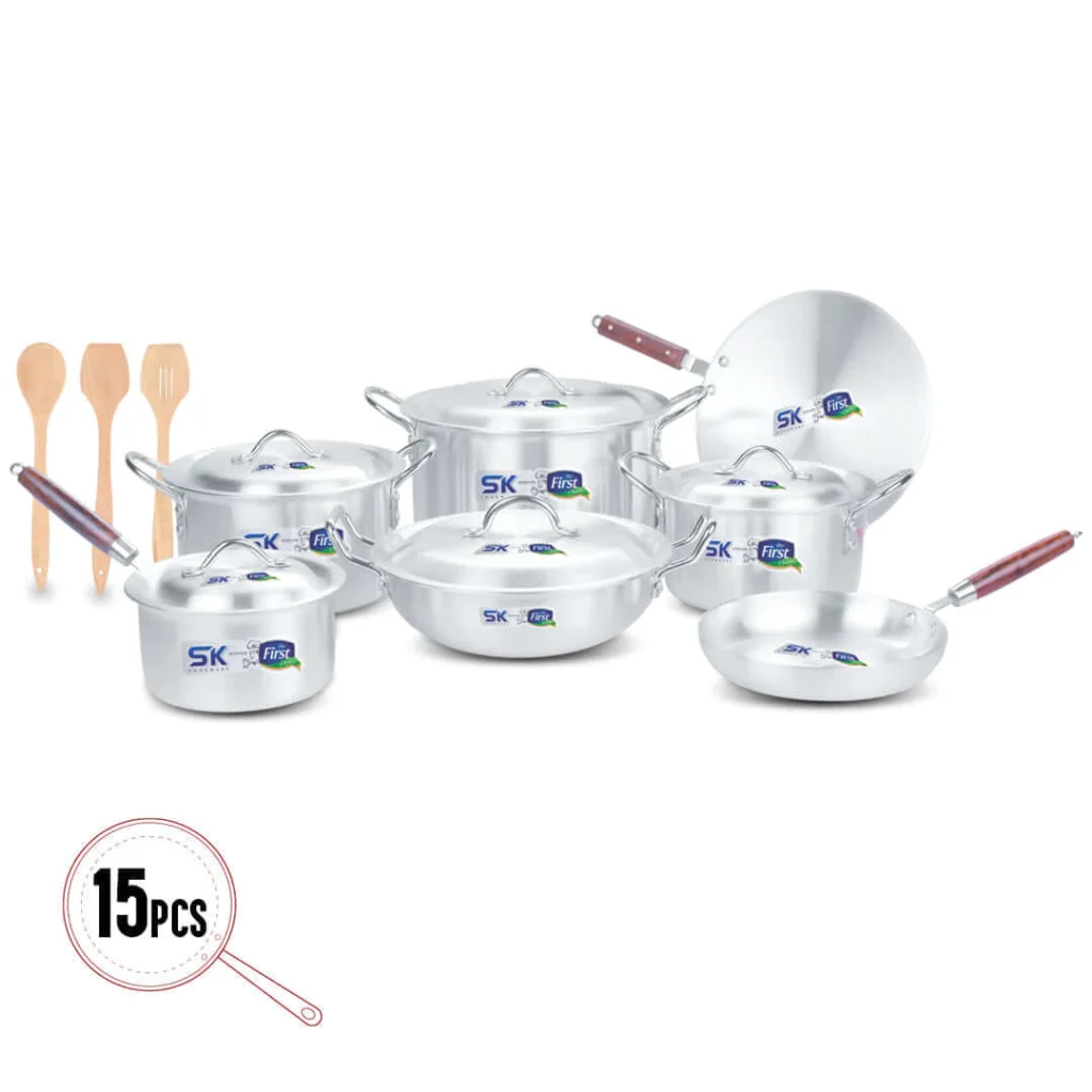 SK 15 Pieces Aluminum Premium Gift Pack Set