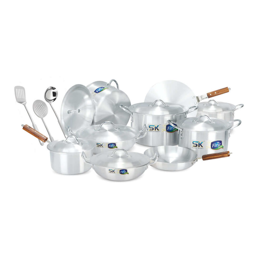 SK 19 Pieces Aluminum Wedding Gift Set