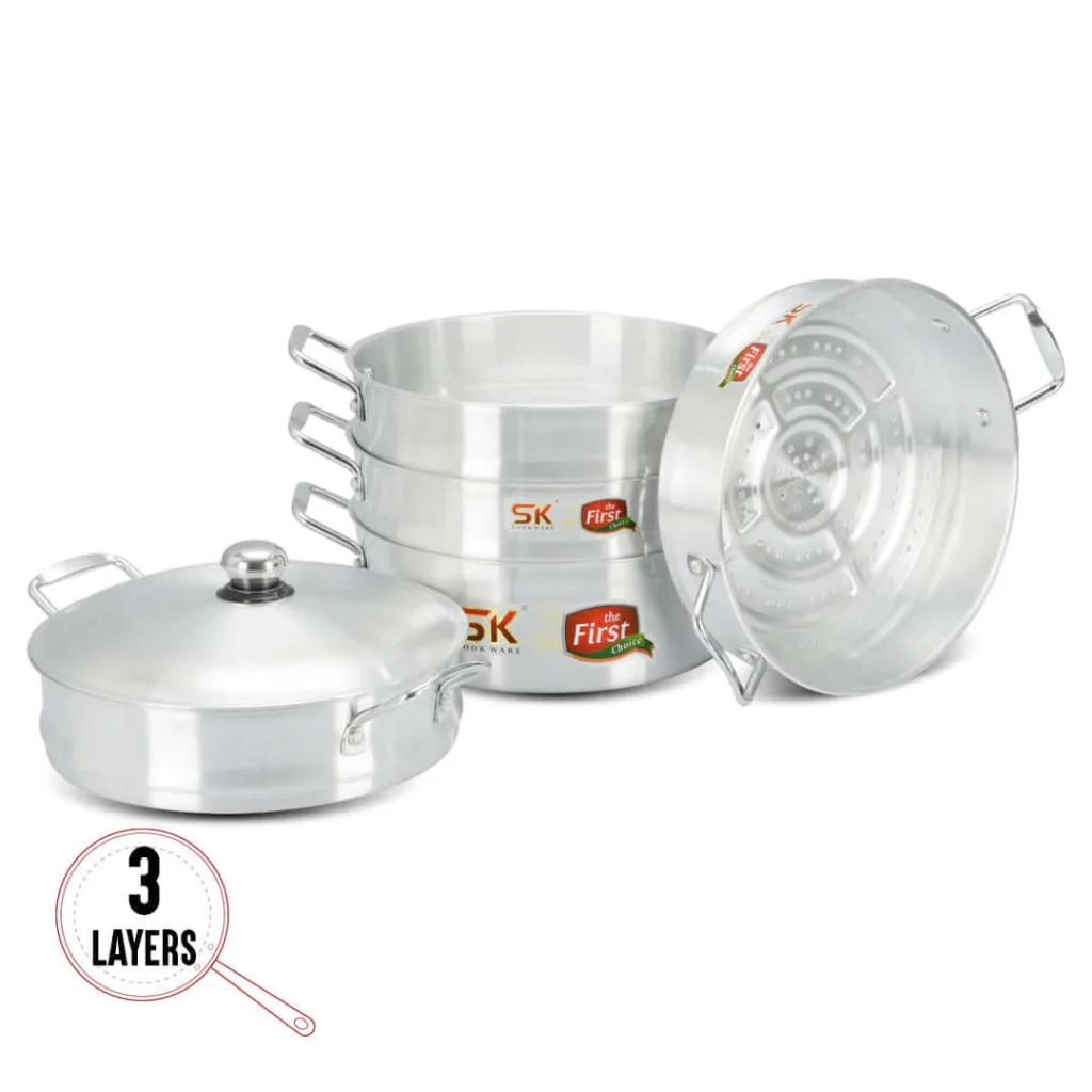 SK 3 Layers Grace Casserole Steamer Set - 30 cm