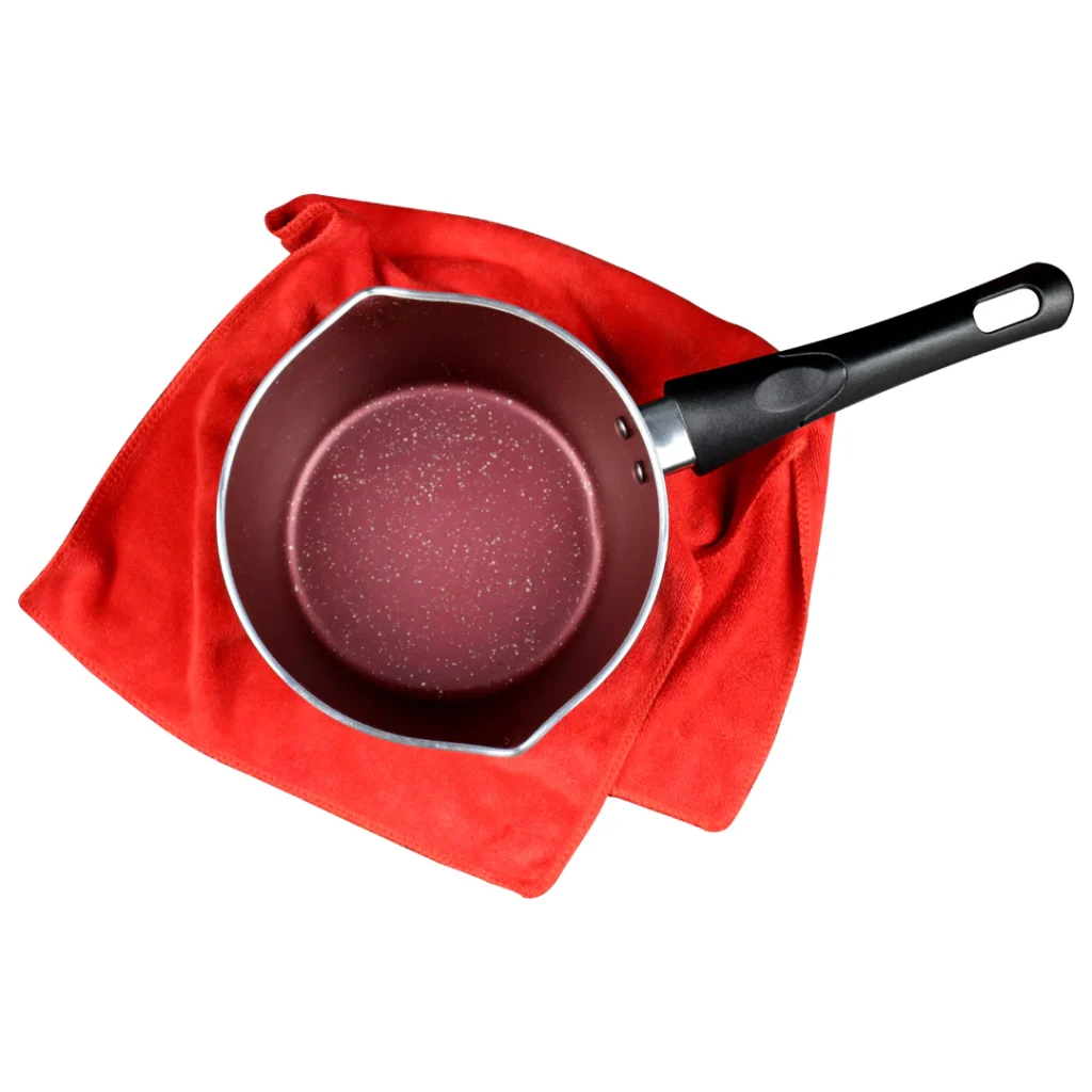 SK Marble Coated Milk Pan - Maroon