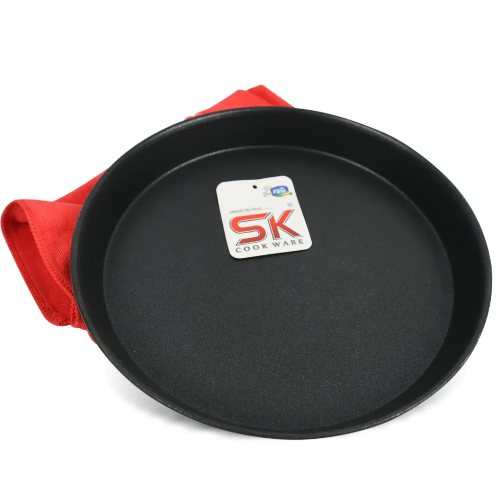 SK Non-Stick Round Pizza Pan/ Plate - Black