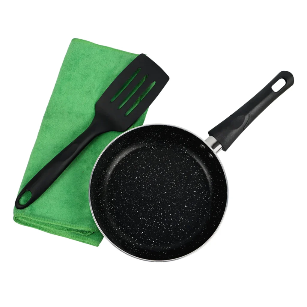SK Black Marble coated Frying Pan - ROYAL series